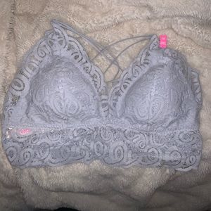 NWT PINK Baby Blue Bralette